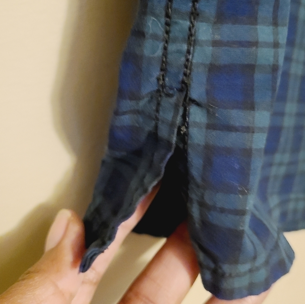 Vineyard Vines | Women's Pajama Shirt From Black Watch Lounge Set (Size XXS) - Picture 11 of 14